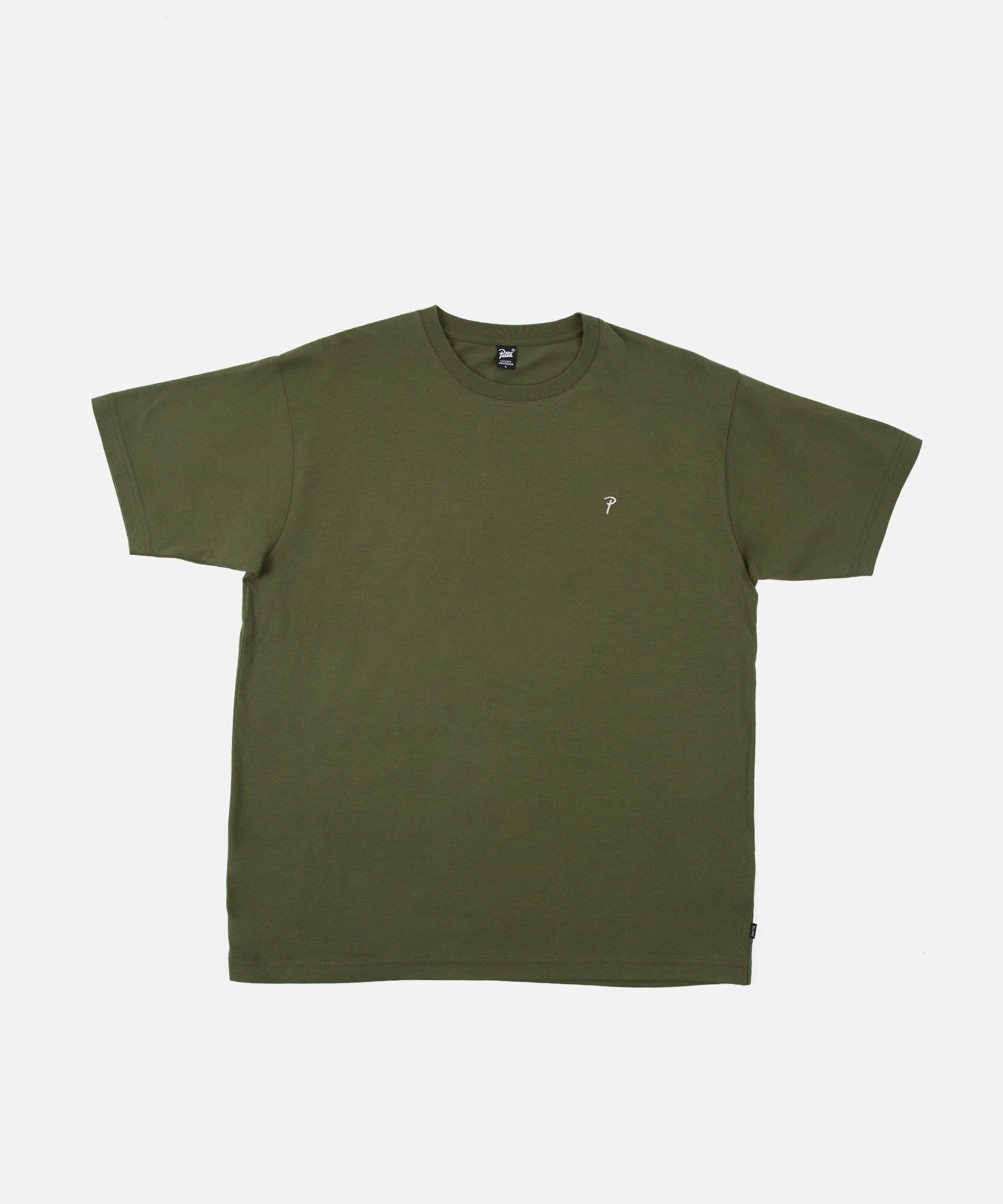Patta Basic Script P T-Shirt (Cypress) sold by Patta