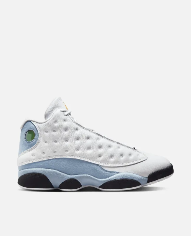 Nike Air Jordan 13 Retro (White/Yellow Ochre-Blue Grey-Black) sold by Patta