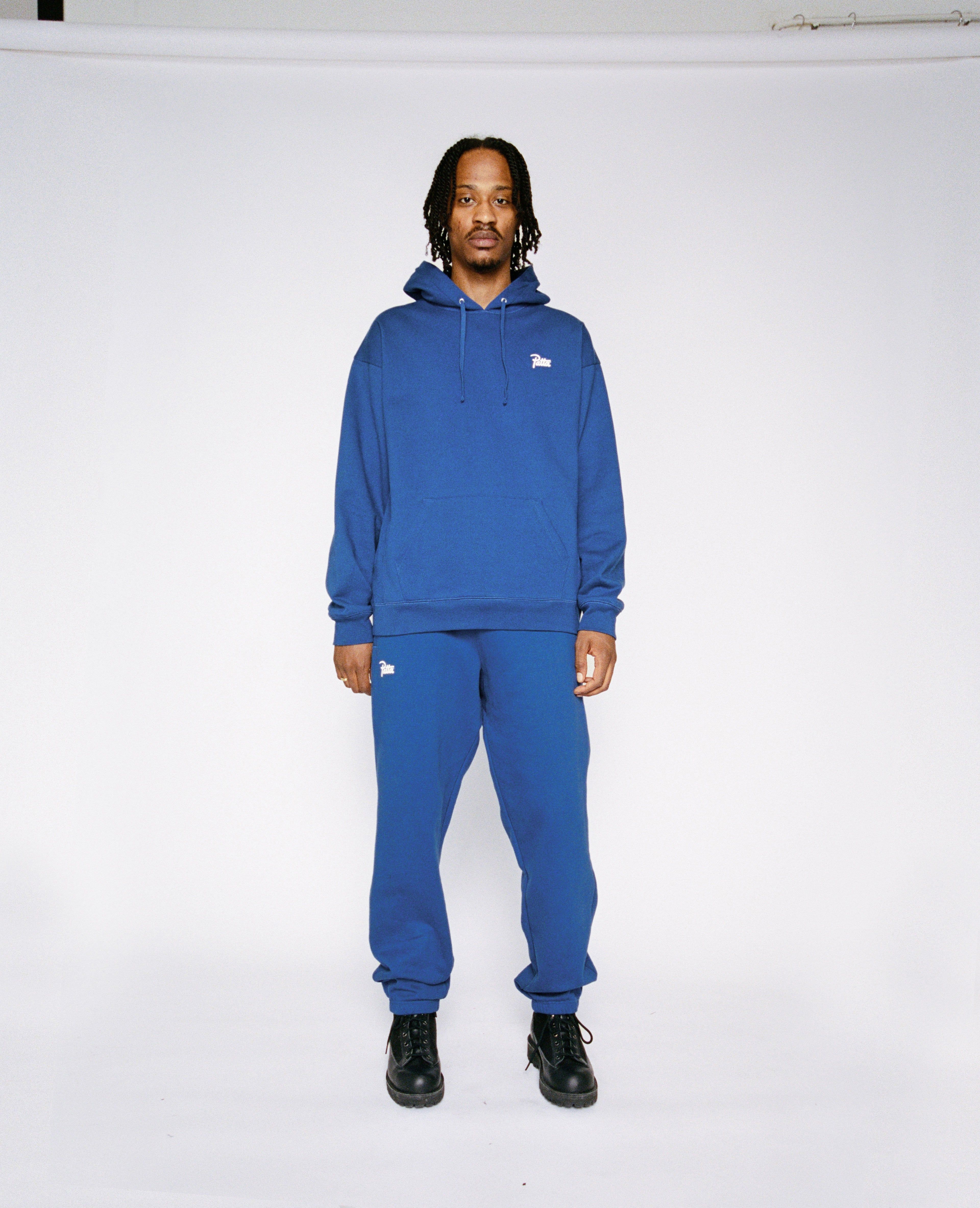 Patta Basic Hooded Sweater (Monaco Blue) sold by Patta product image thumbnail 3