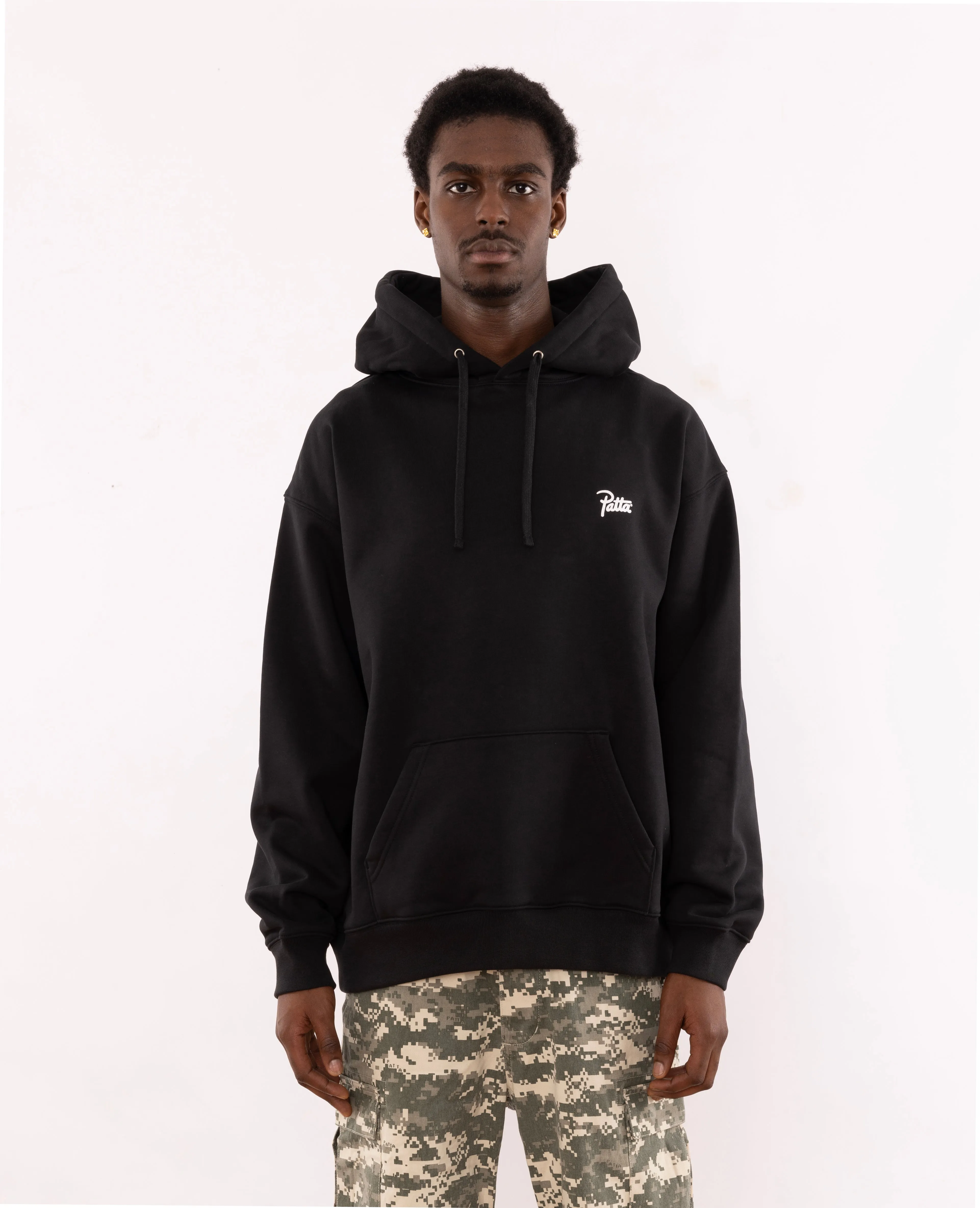 Patta Fovever And Always Boxy Hooded Sweater (Black) sold by Patta product image thumbnail 2