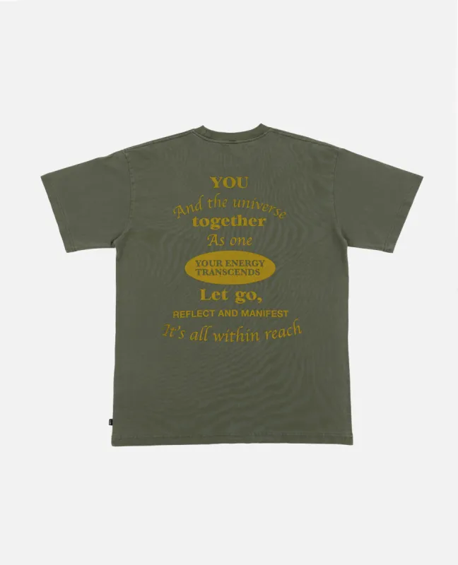 Patta Reflect And Manifest Washed T-Shirt (Beetle) sold by Patta