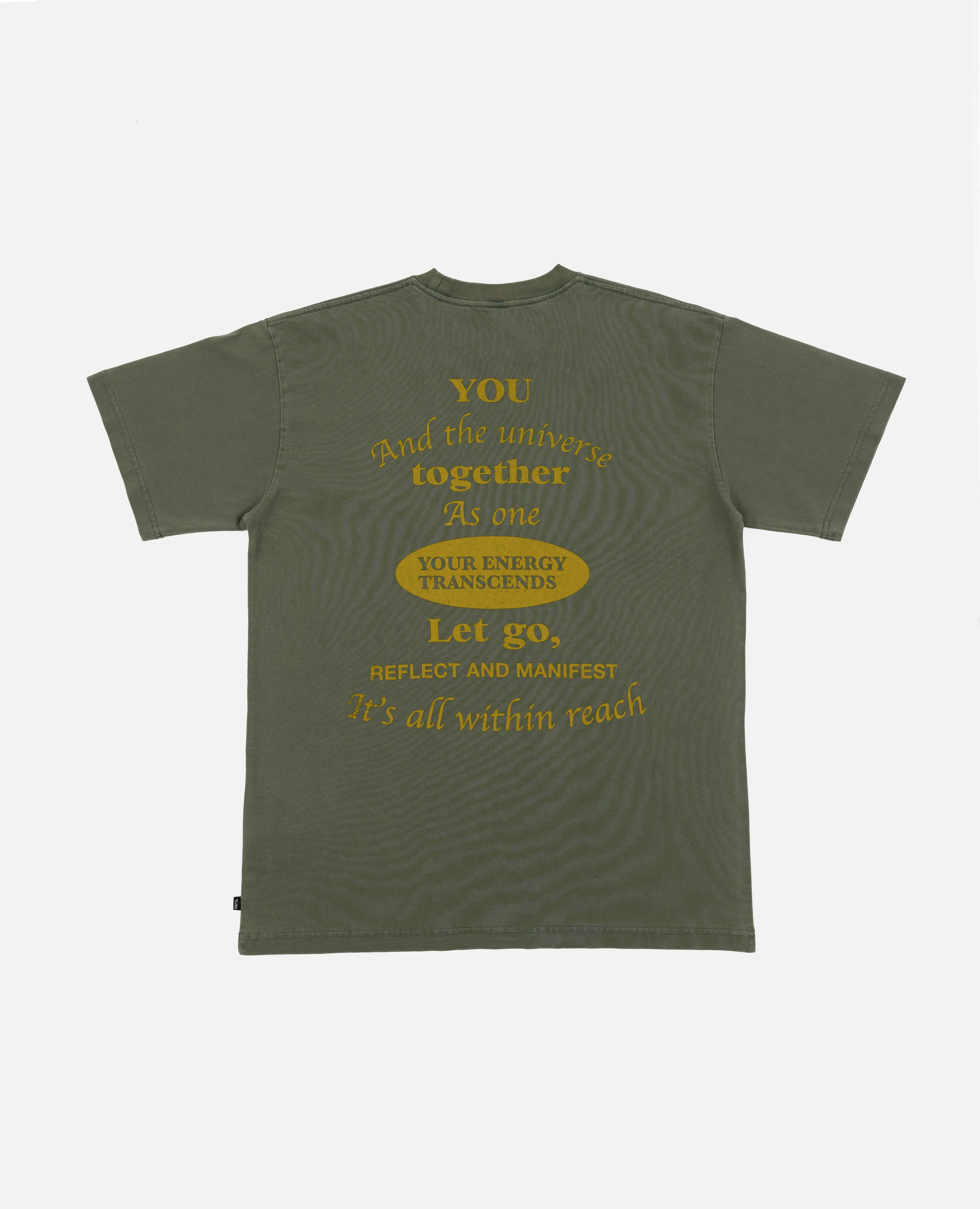 Patta Reflect And Manifest Washed T-Shirt (Beetle) sold by Patta