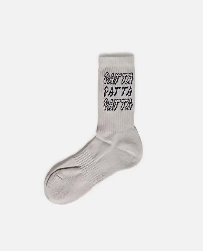 Patta Shaky Sports Socks (Nimbus Cloud) sold by Patta