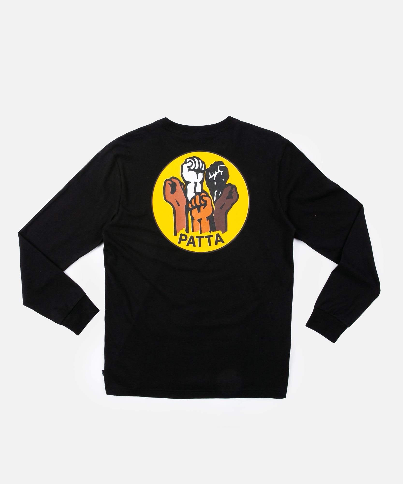 Patta Fists Longsleeve (Black) sold by Patta product image thumbnail 2