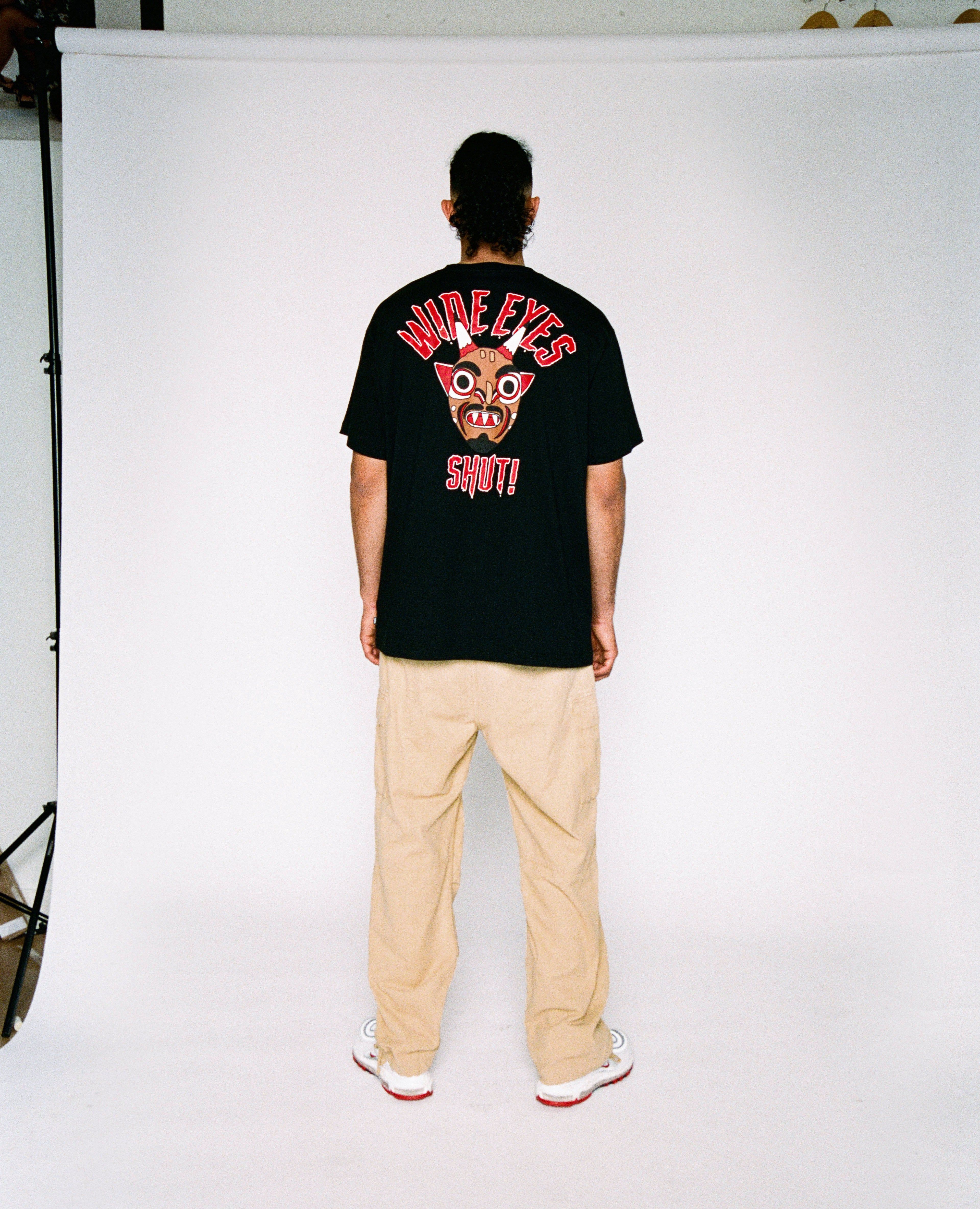 Patta Wide Eyes T-Shirt (Black) sold by Patta product image thumbnail 3