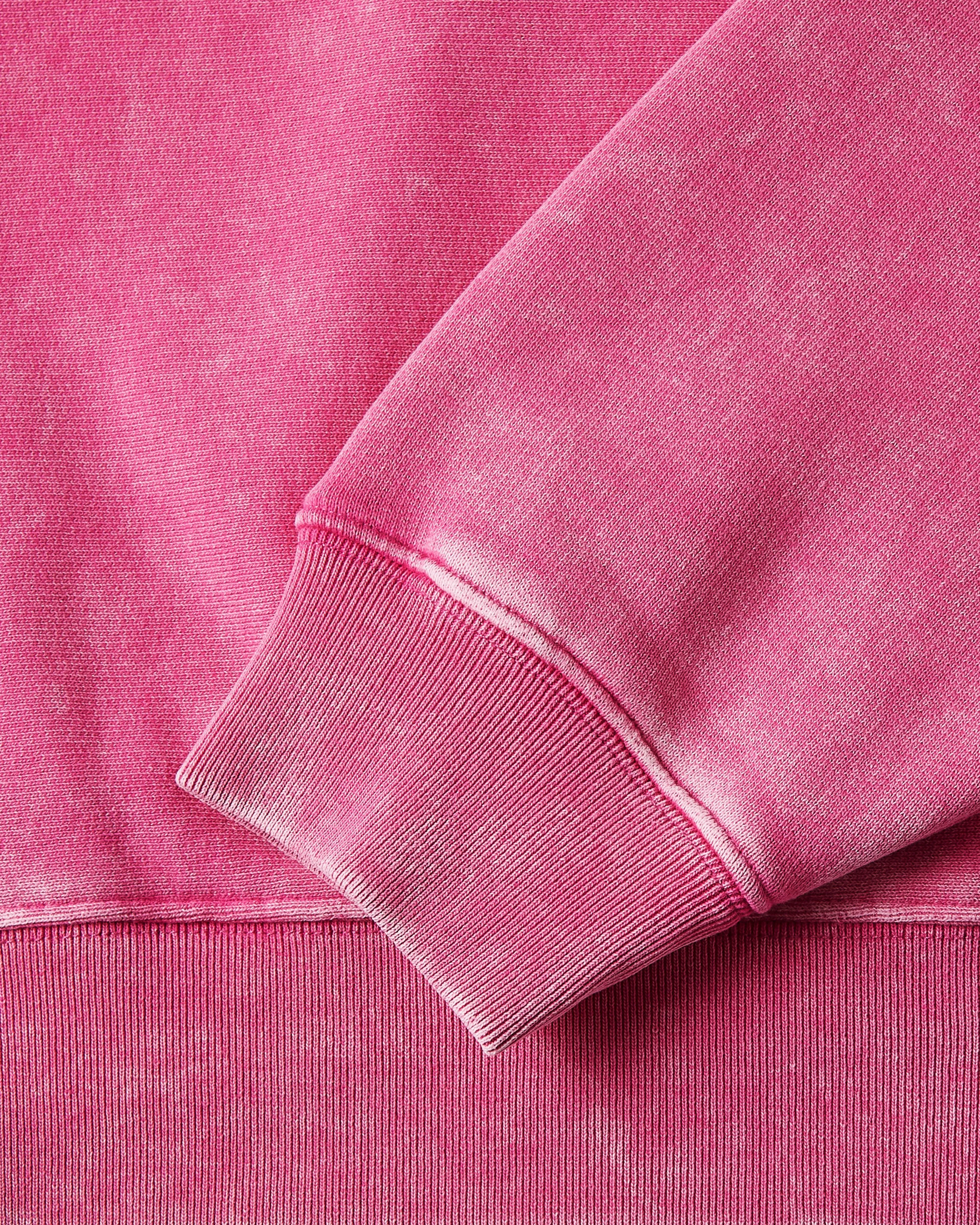 Patta Classic Washed Hooded Sweater (Fuchsia Red) sold by Patta product image thumbnail 5