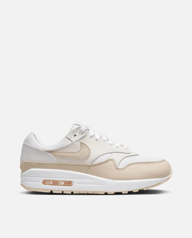 Nike WMNS Air Max 1 Premium (Summit White/Sanddrift-Phantom) sold by Patta