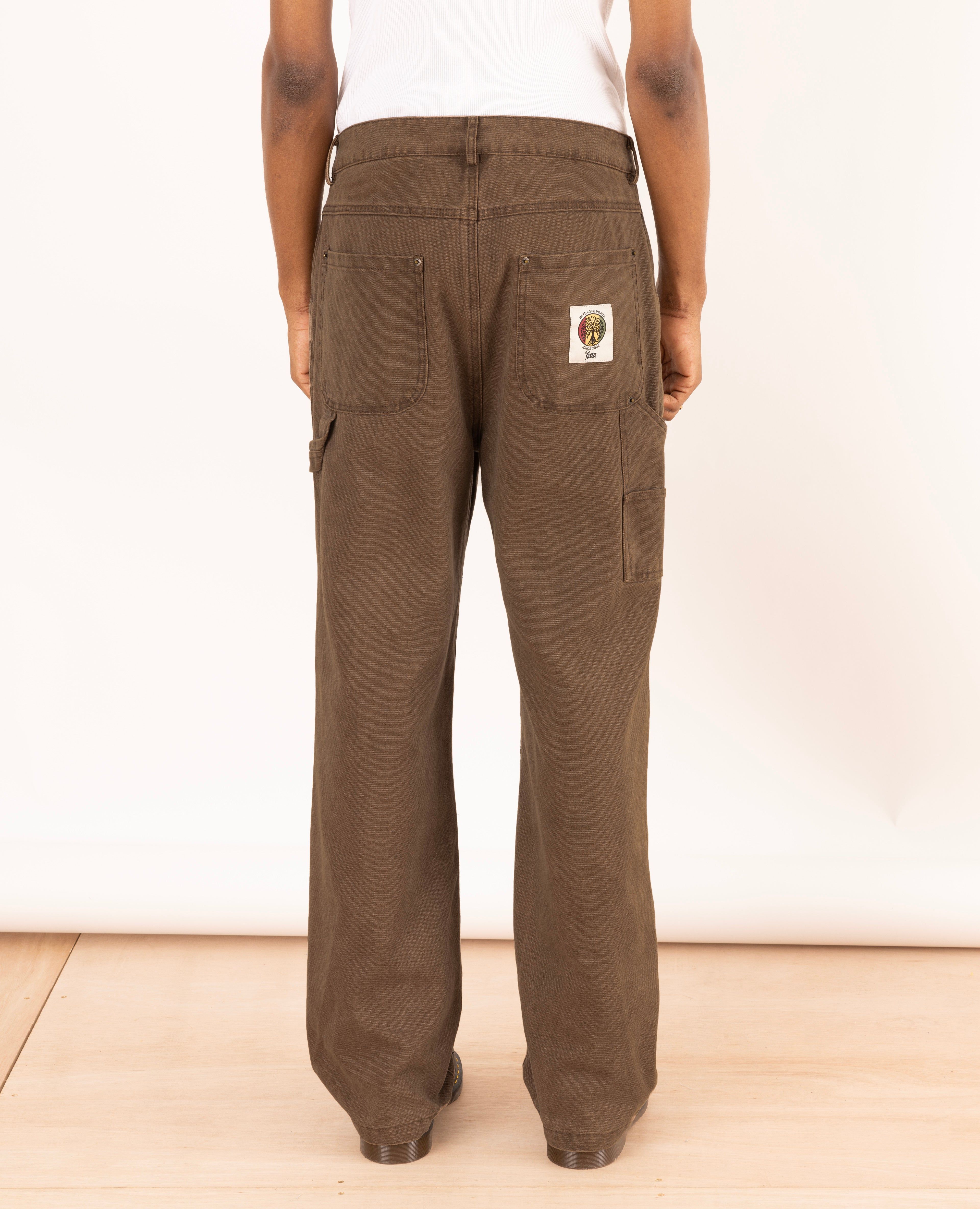 Patta Canvas Painter Pants (Washed Brown) sold by Patta product image thumbnail 2