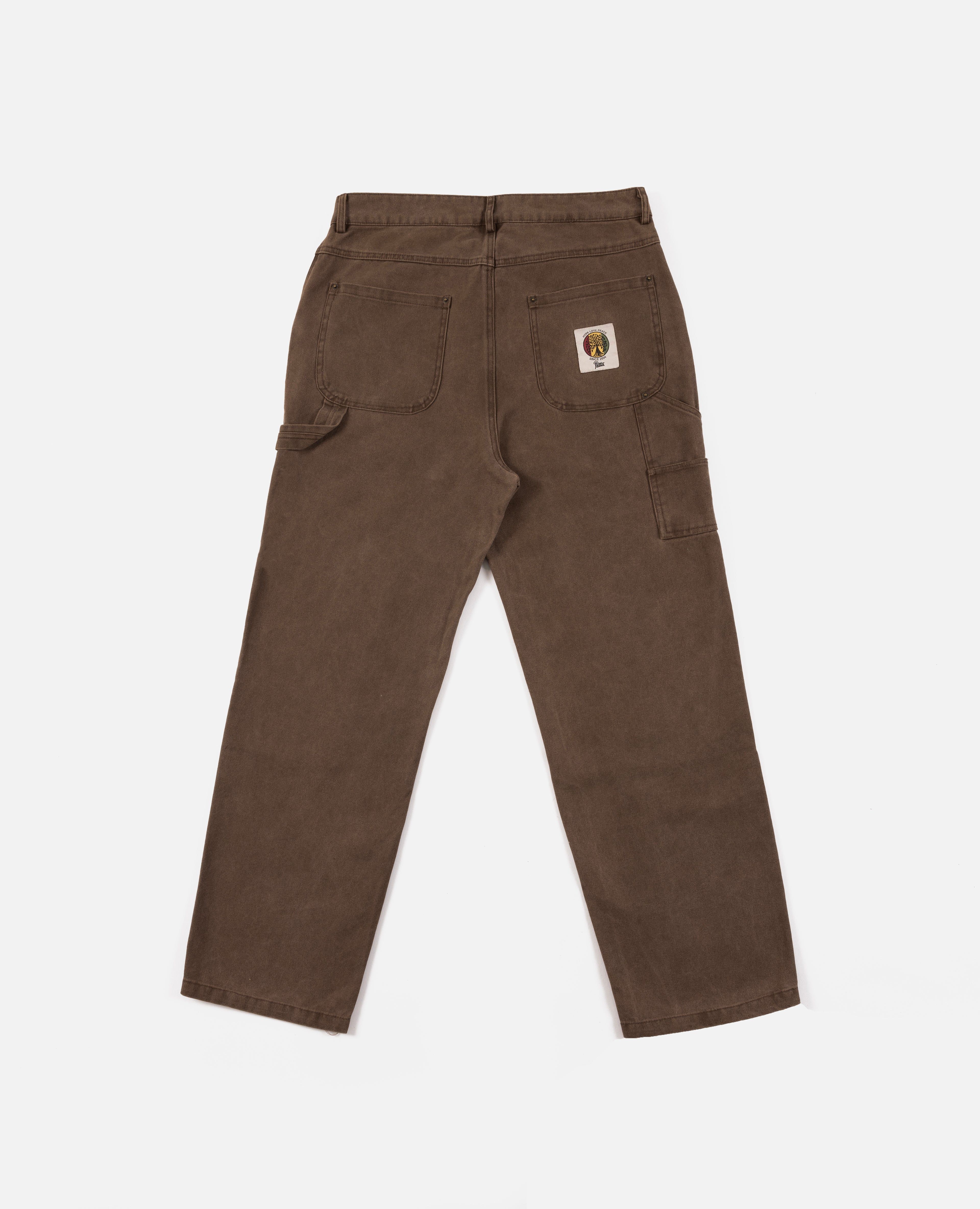 Patta Canvas Painter Pants (Washed Brown) sold by Patta product image thumbnail 4