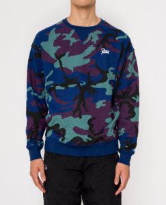 Patta Basic Crewneck Sweater (Midnight Camo) sold by Patta