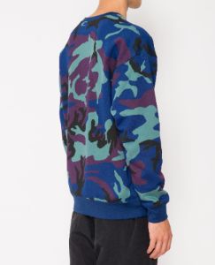 Patta Basic Crewneck Sweater (Midnight Camo) sold by Patta