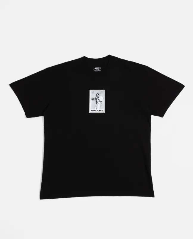 Awake NY Miles Davis Printed Short Sleeve Tee (Black) sold by Patta