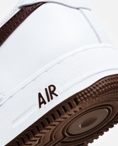 Nike Air Force 1 Low Retro (White/Chocolate-Metallic Gold) sold by Patta
