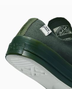 Converse Chuck 70 OX (Deep Pine Green/Silver Birch) sold by Patta