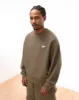 Patta Classic Washed Crewneck Sweater (Morel) sold by Patta