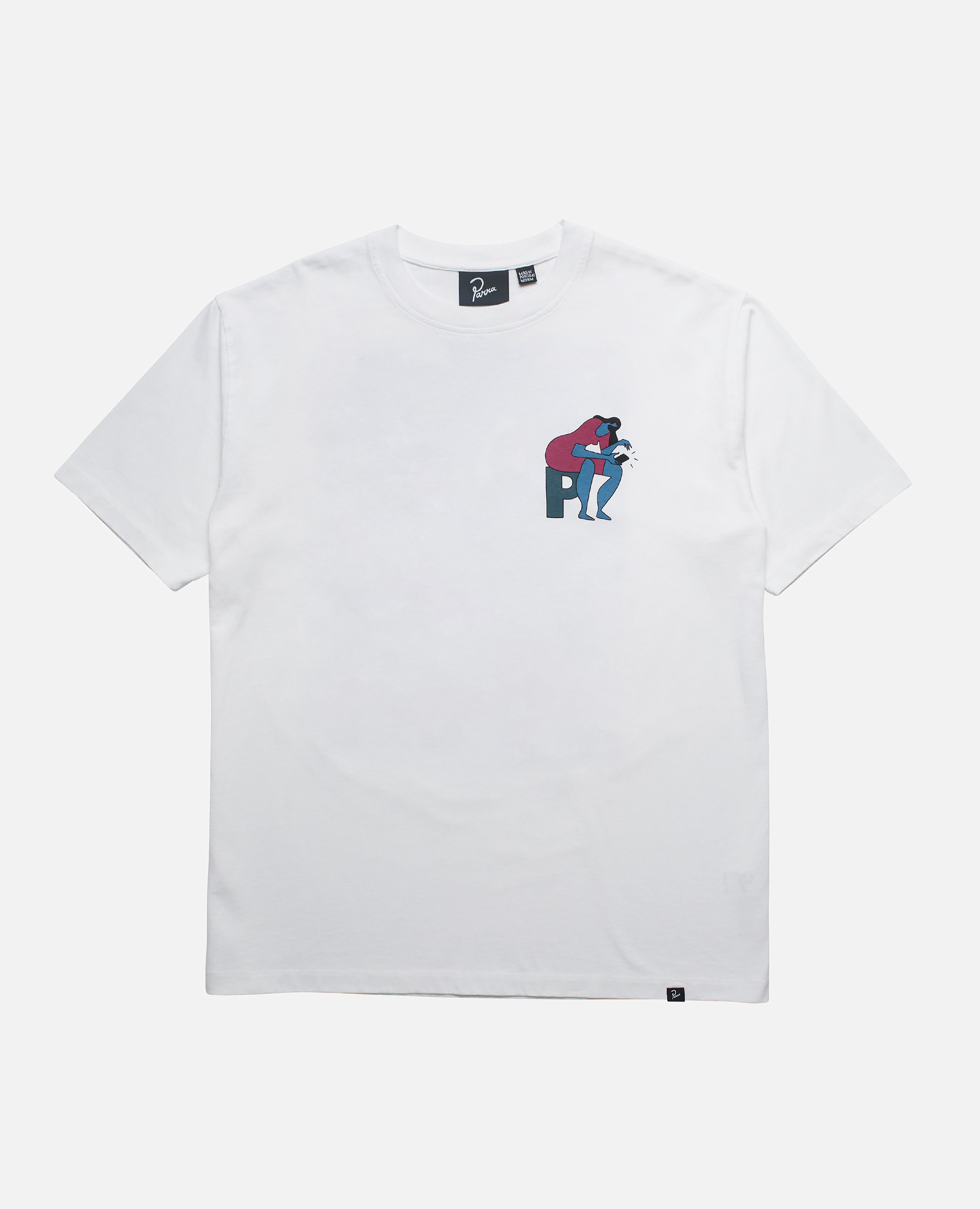 byParra Insecure days T-Shirt (White) sold by Patta