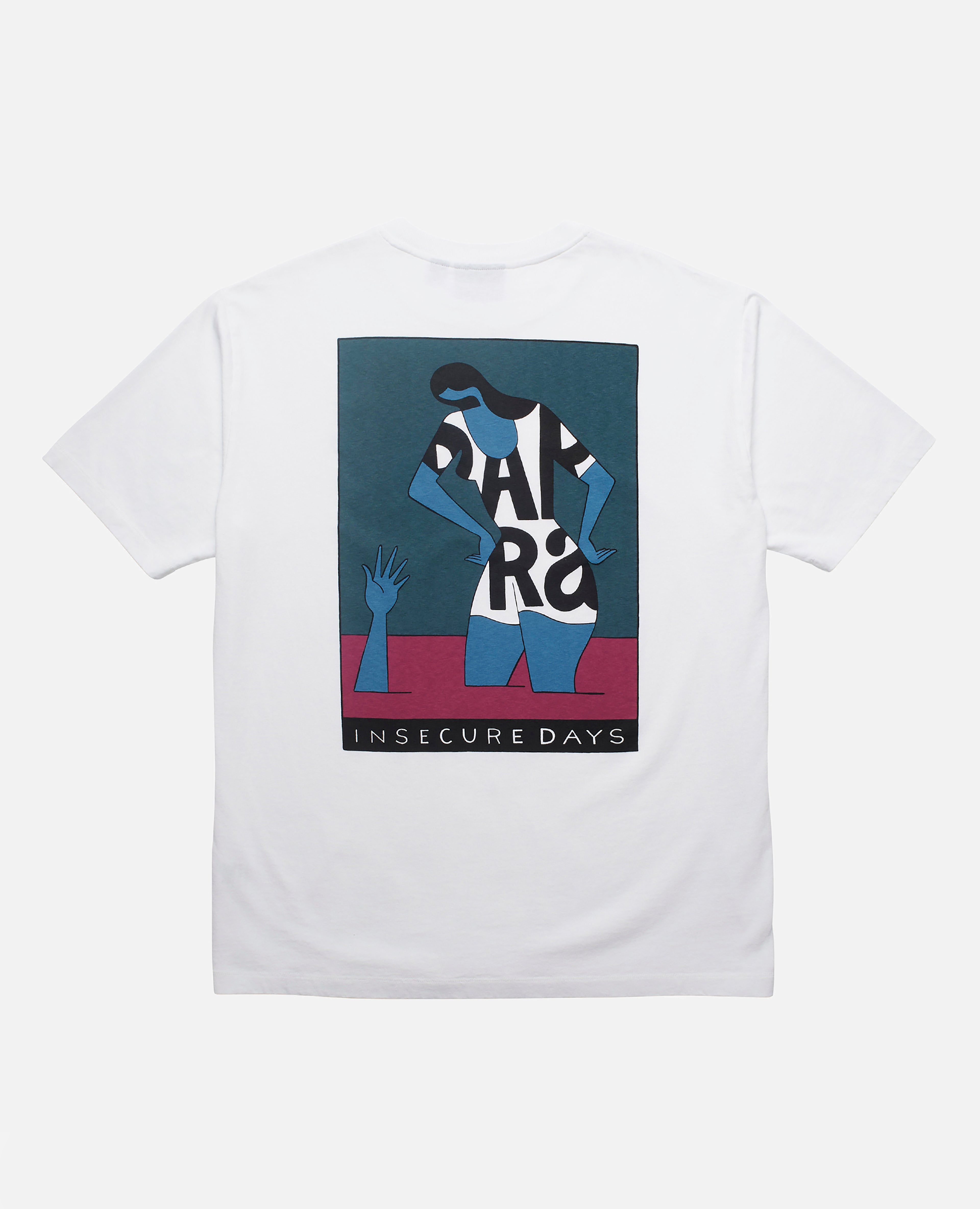 byParra Insecure days T-Shirt (White) sold by Patta product image thumbnail 2