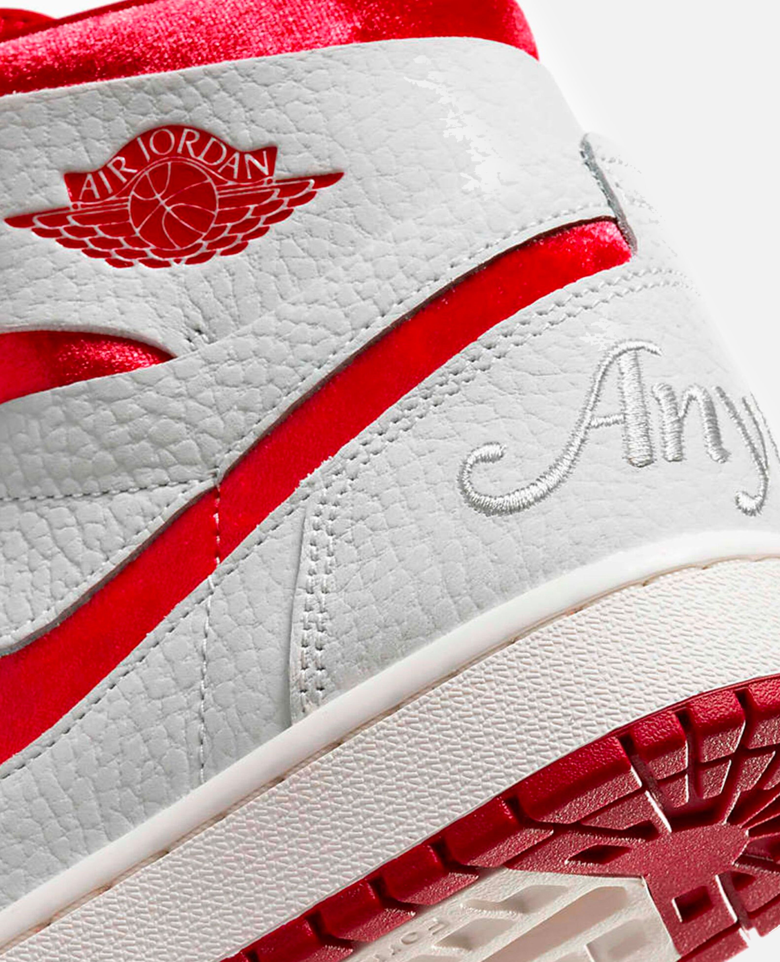 WMNS Air Jordan 1 Zoom Air CMF 2 SP (Summit White/Gym Red-Phantom) sold by Patta product image thumbnail 3