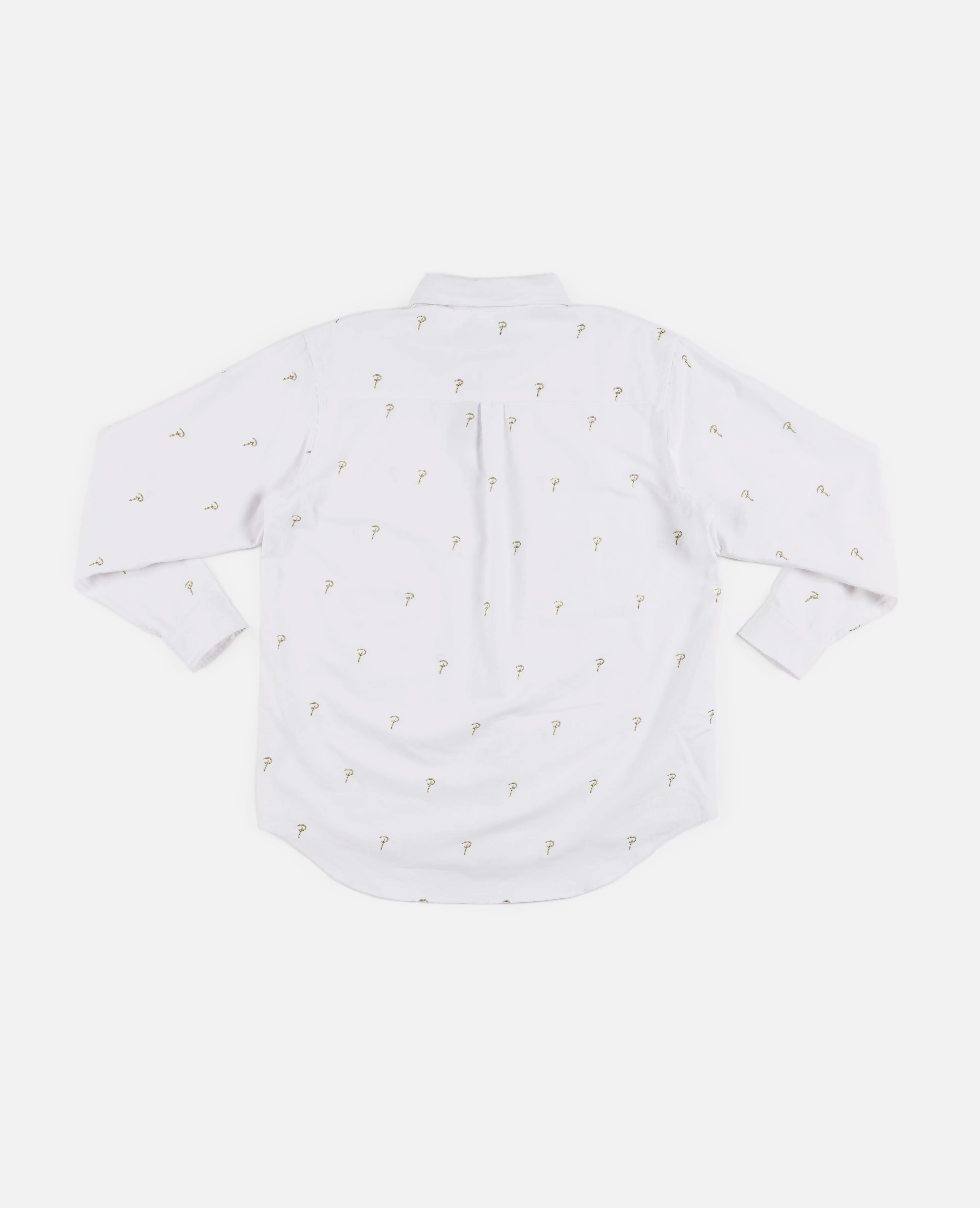 Patta Oxford Longsleeve Shirt (White) sold by Patta product image thumbnail 5