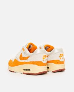 WMNS Nike Air Max 1 (Light Bone/Magma Orange-Neutral Grey) sold by Patta