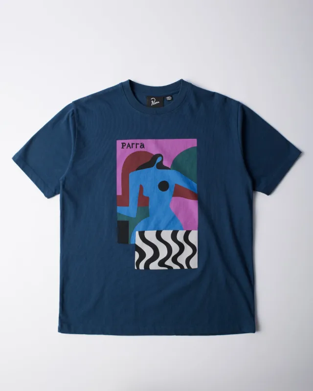 byParra Distortion Table T-shirt (Multi) sold by Patta