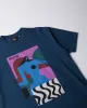 byParra Distortion Table T-shirt (Multi) sold by Patta