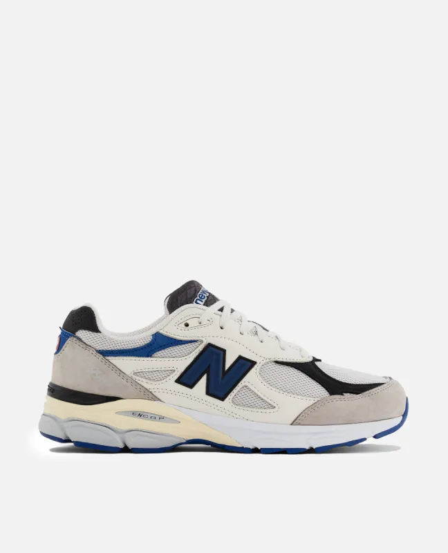 New Balance Made in USA 990v3 (White/Blue) sold by Patta