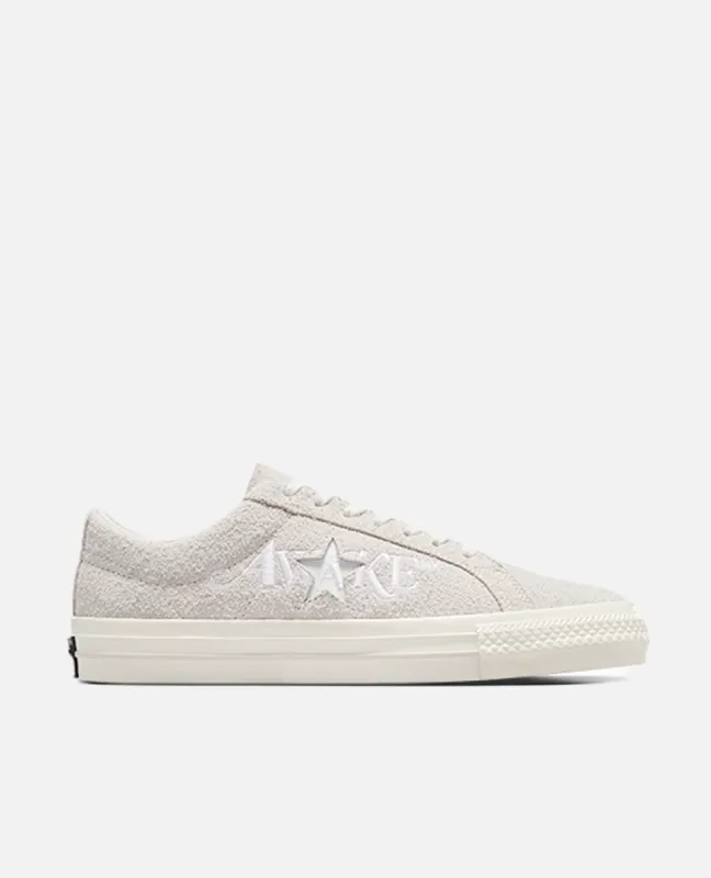 Converse x Awake One Star Pro (OX White Sand Black/ White) sold by Patta