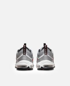 Nike Air Max 97 OG (Metallic Silver/University Red-Black) sold by Patta