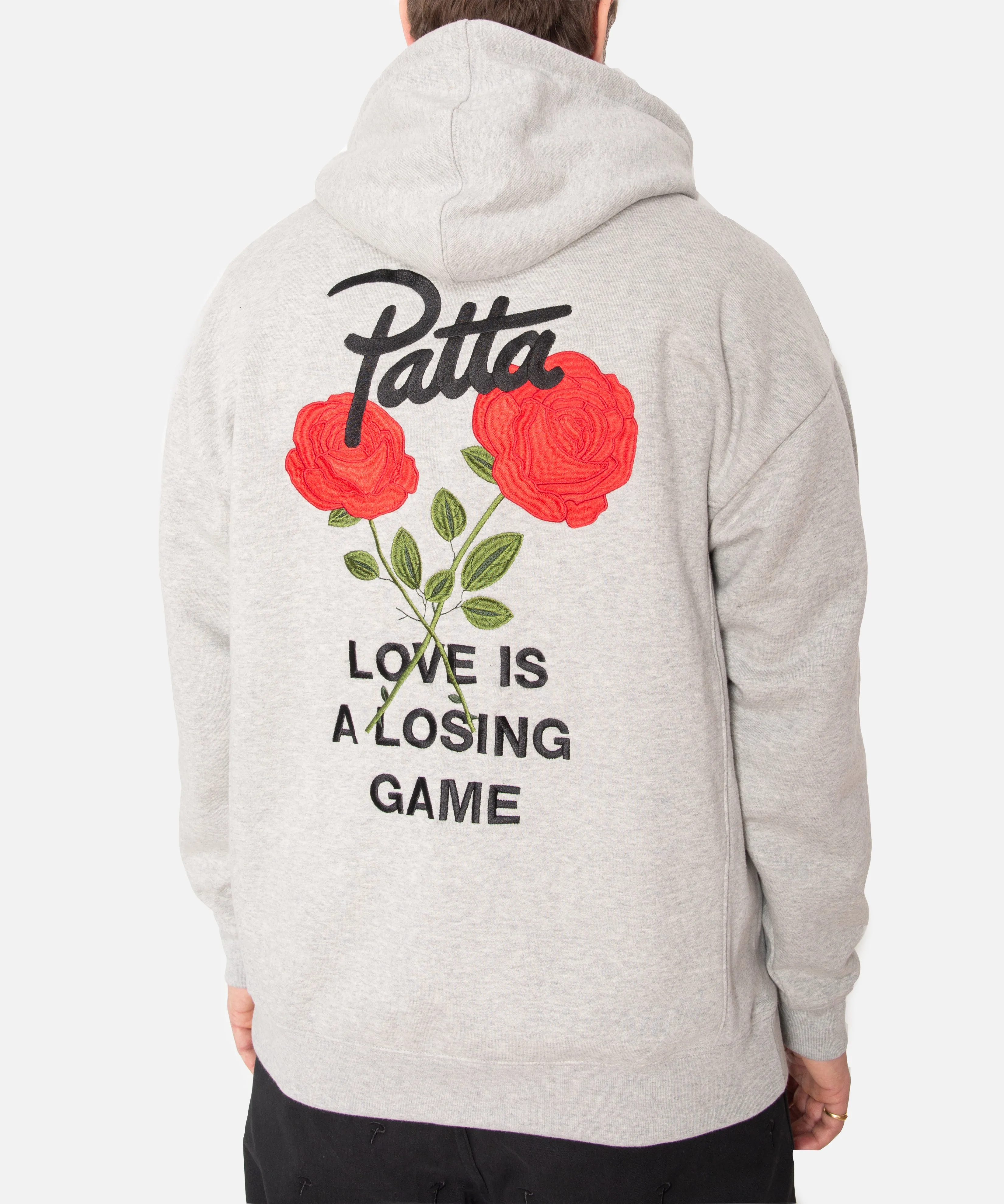 Patta Love Hooded Sweater (Melange Grey) sold by Patta product image thumbnail 2