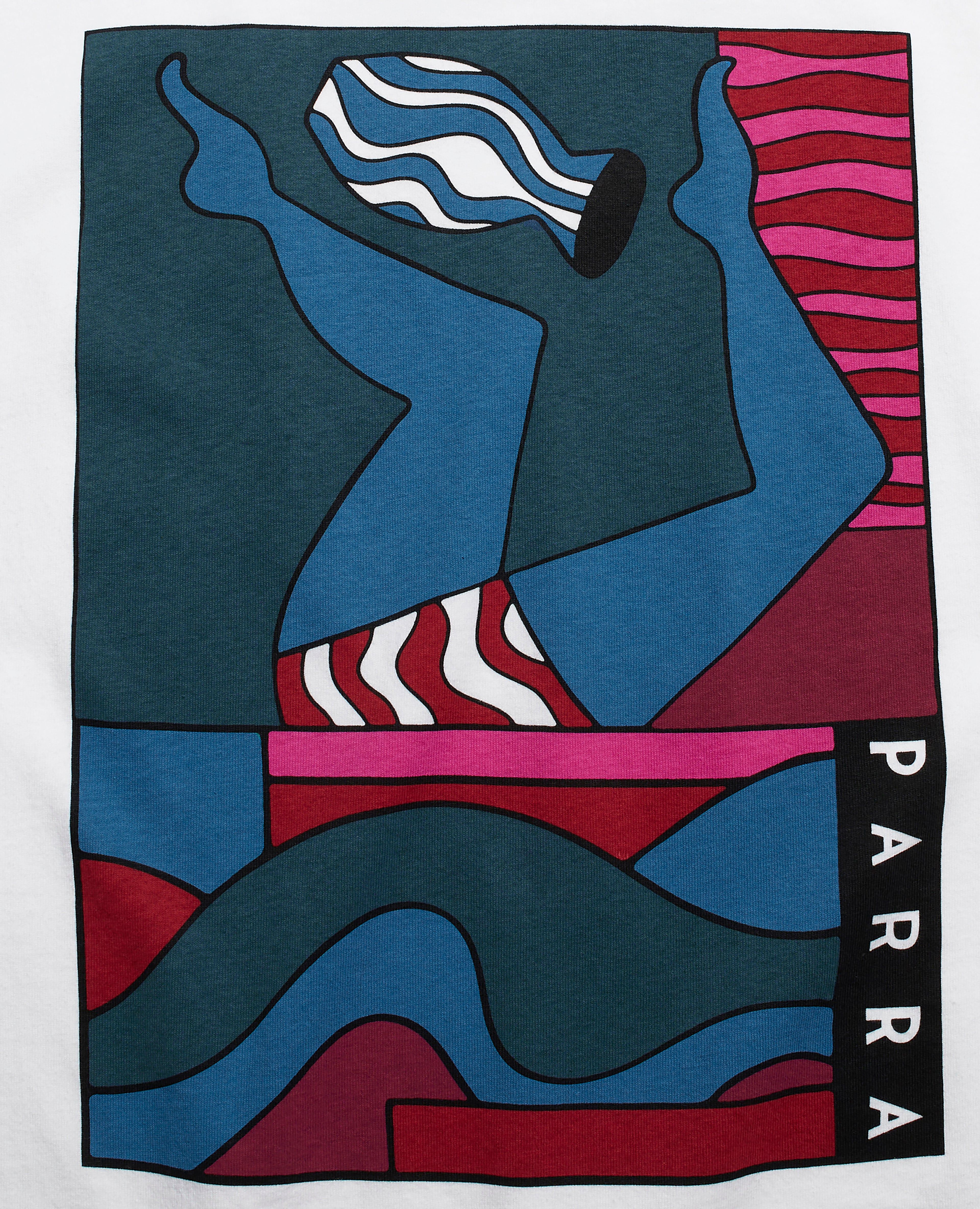 byParra Kick the Vase T-shirt (White) sold by Patta product image thumbnail 3