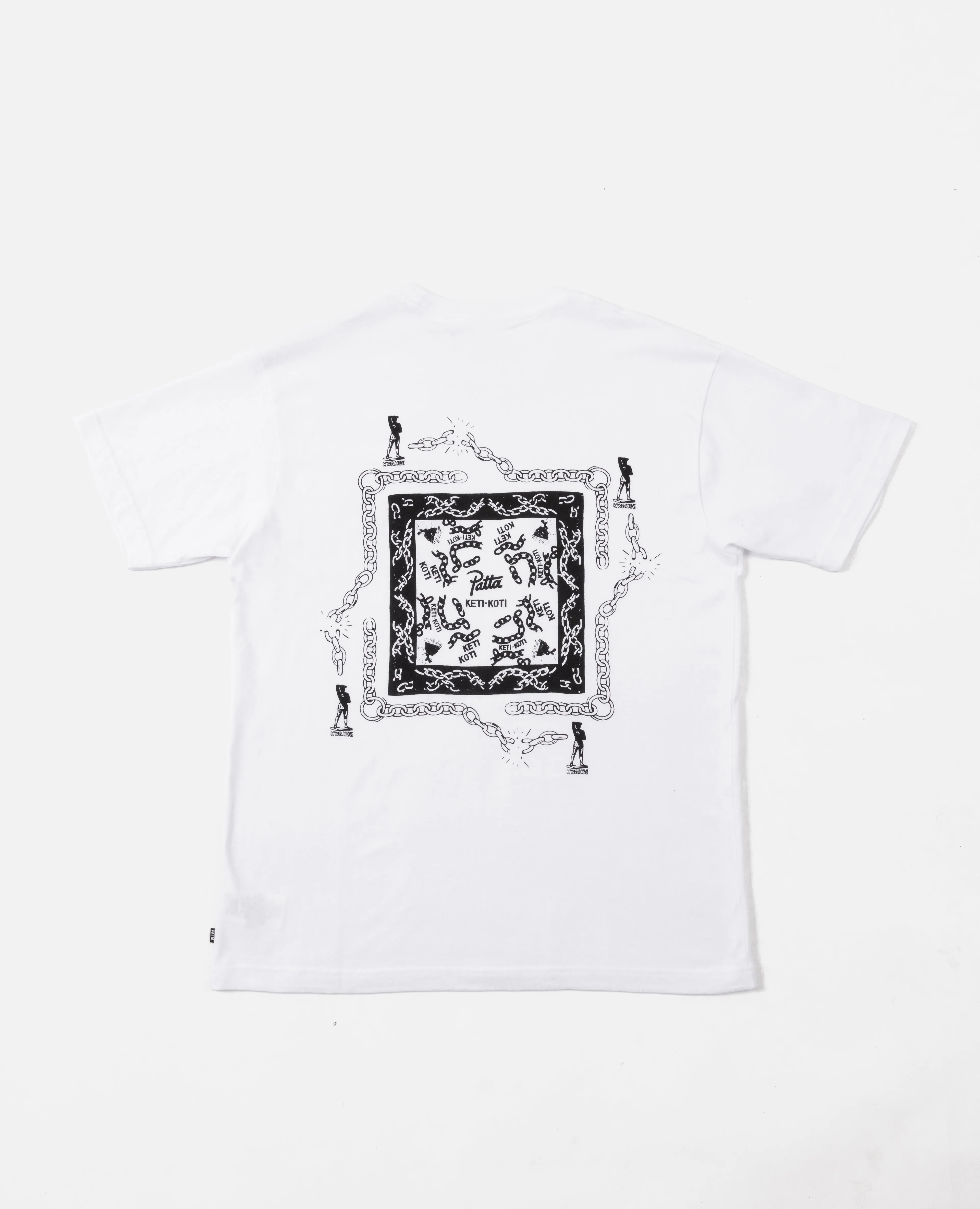 Patta Keti Koti 2023 T-Shirt (White) sold by Patta