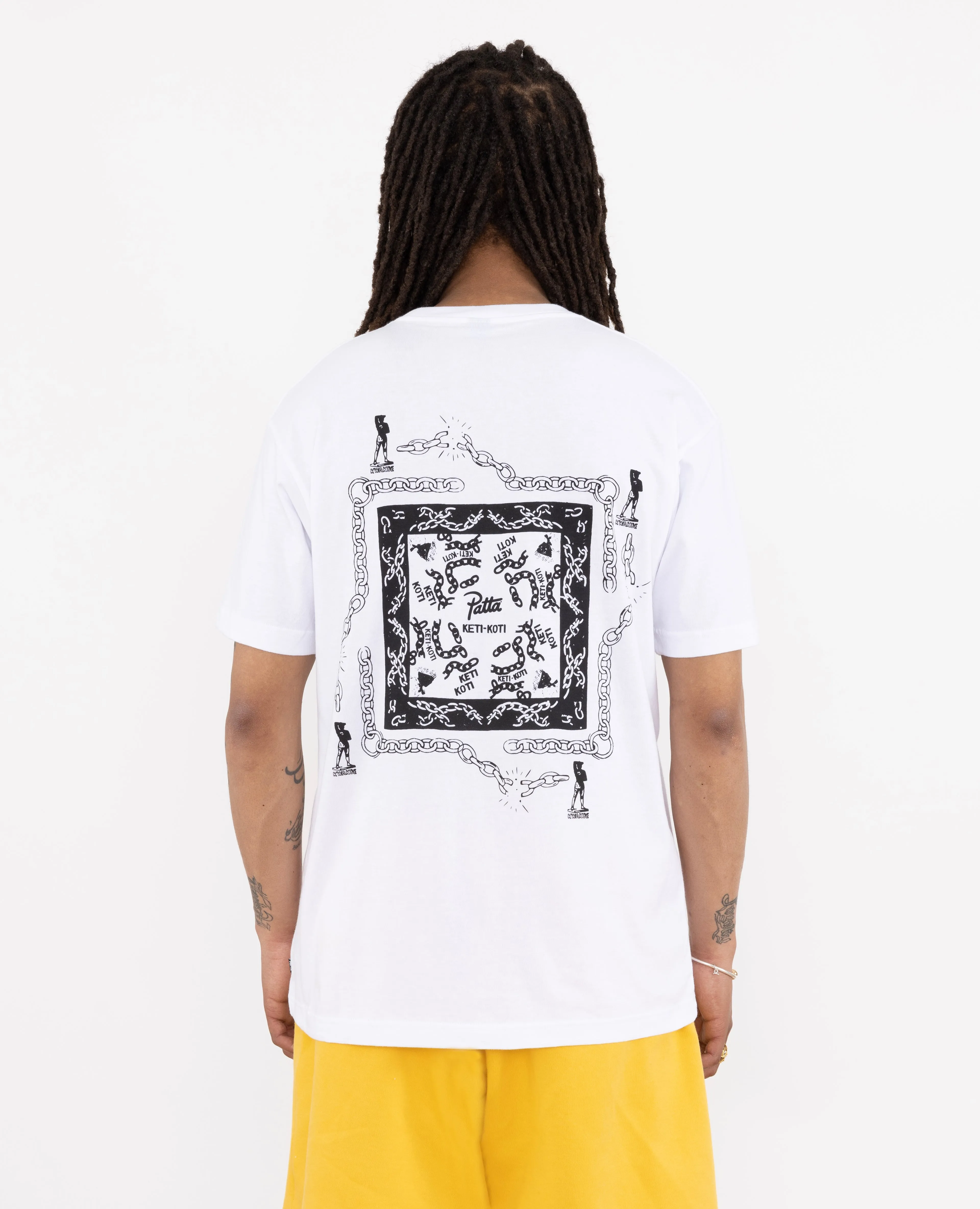 Patta Keti Koti 2023 T-Shirt (White) sold by Patta product image thumbnail 3