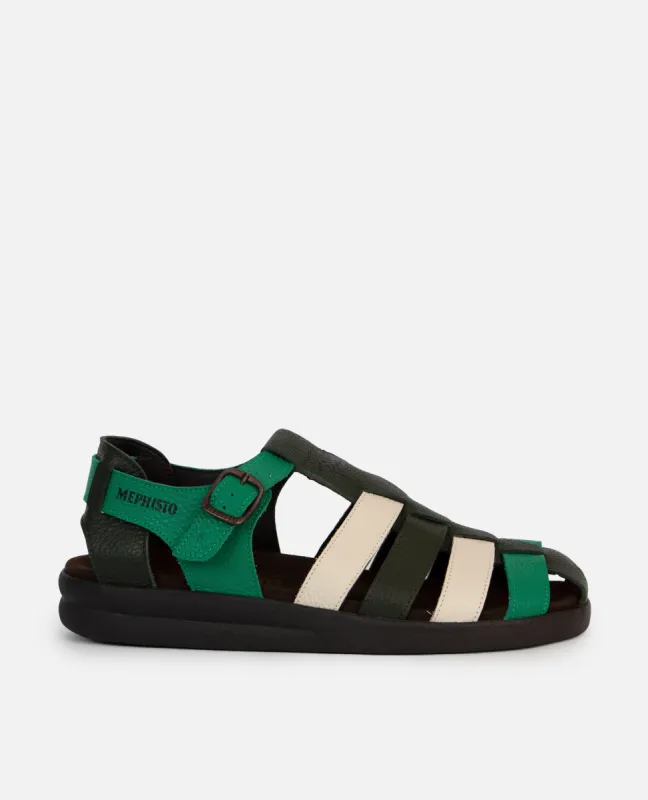 Patta x Mephisto Sam Sandals (Green) sold by Patta