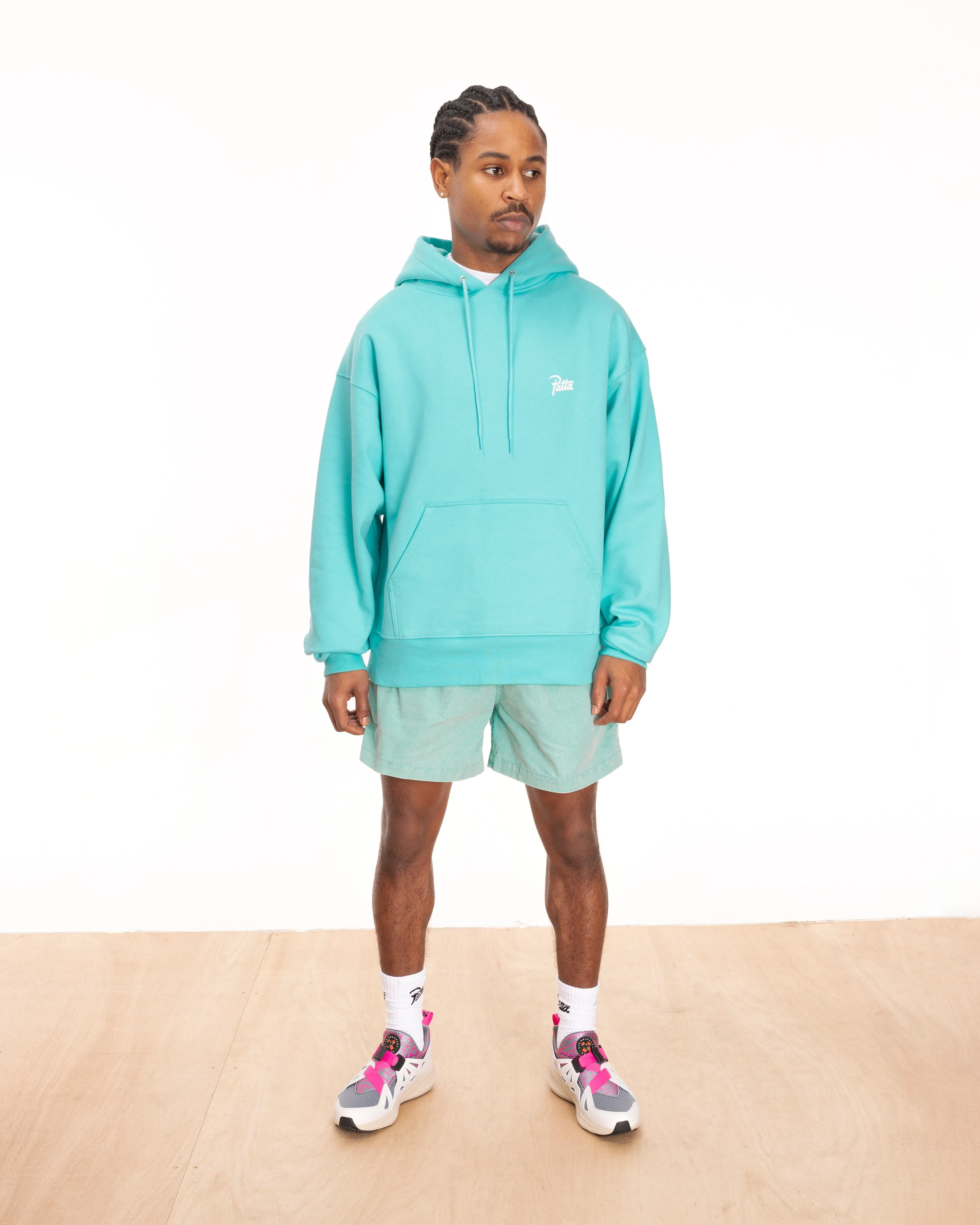 Patta Some Like It Hot Boxy Hooded Sweater (Blue Radiance) sold by Patta product image thumbnail 2