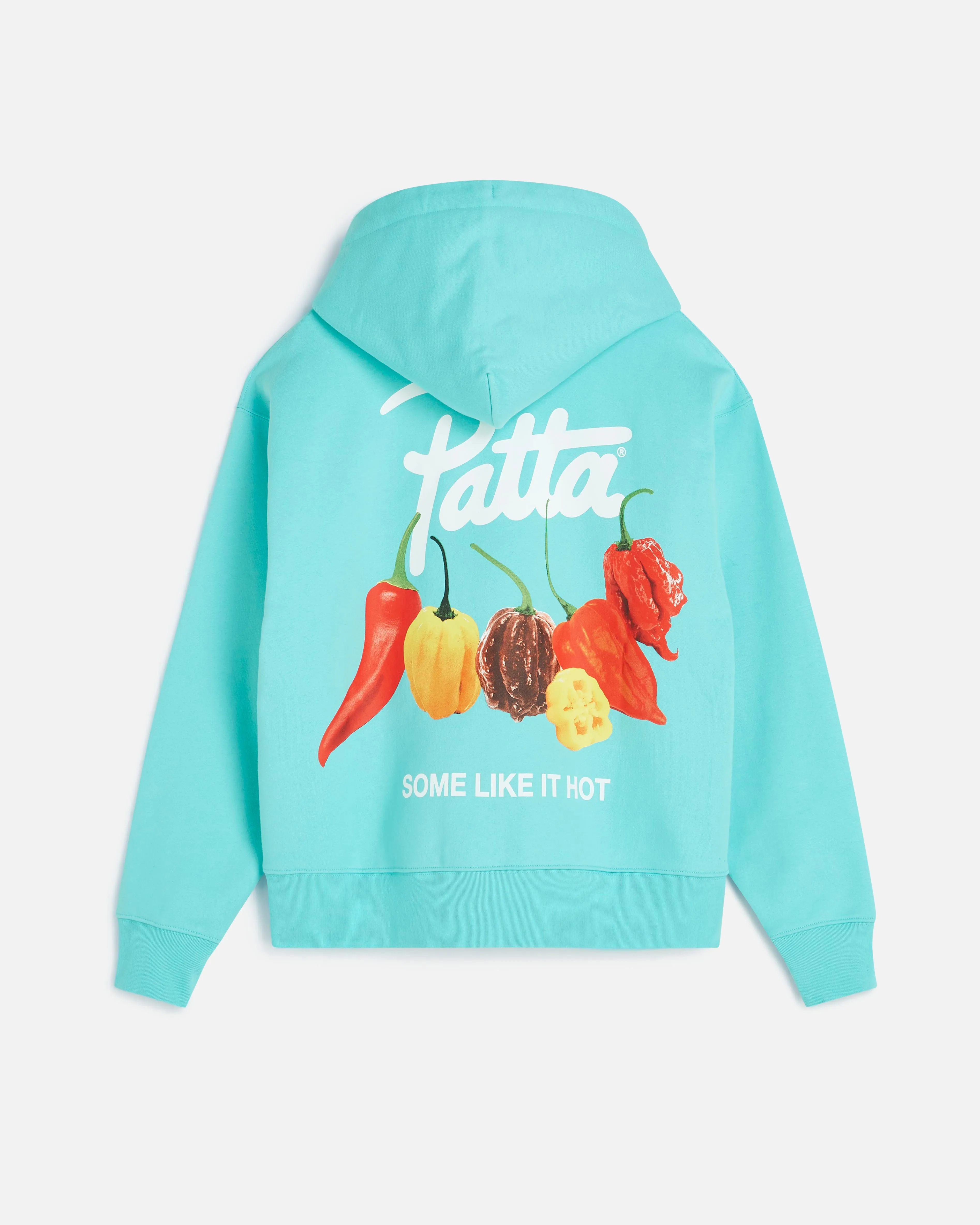 Patta Some Like It Hot Boxy Hooded Sweater (Blue Radiance) sold by Patta