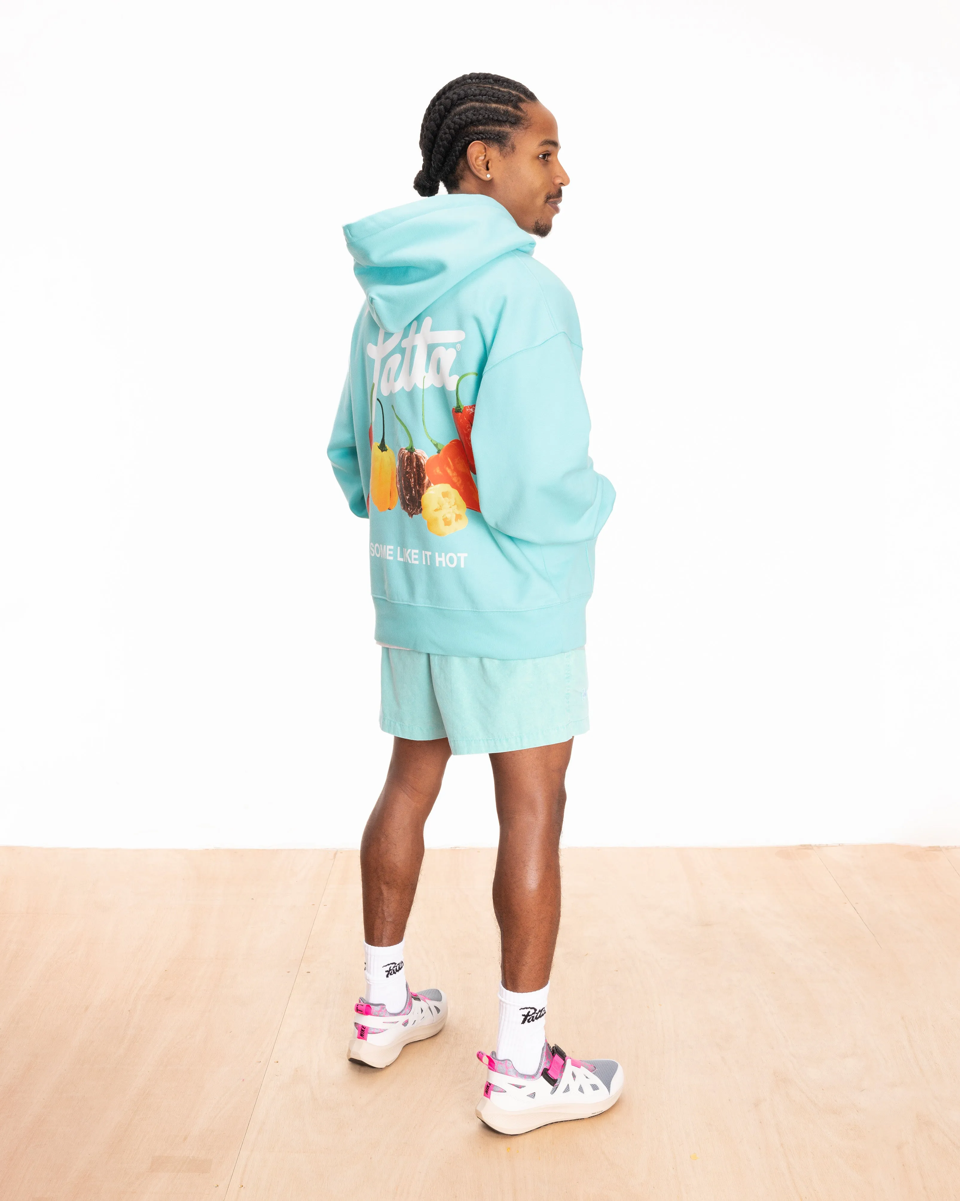 Patta Some Like It Hot Boxy Hooded Sweater (Blue Radiance) sold by Patta product image thumbnail 3