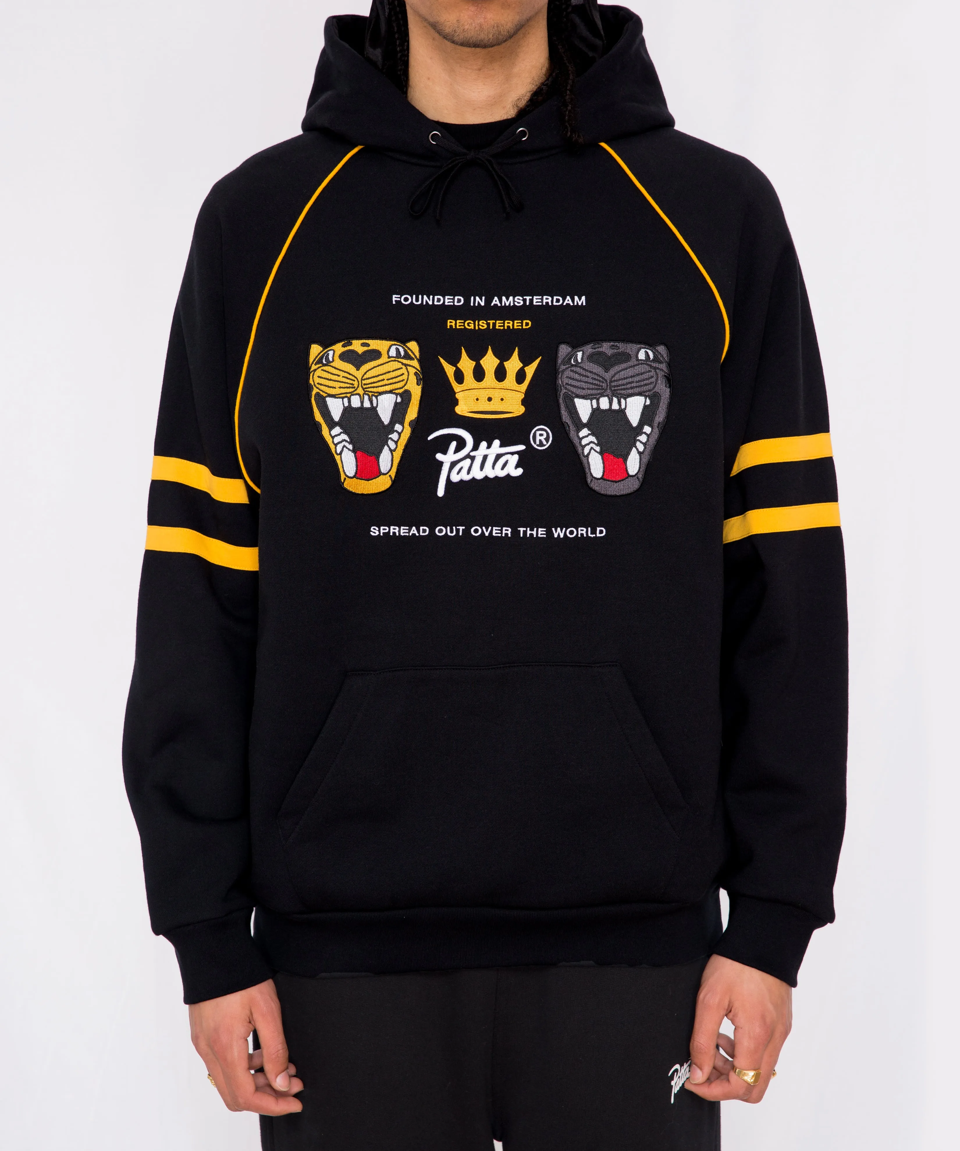 Patta Heritage Hooded Sweater (Black) sold by Patta product image thumbnail 2