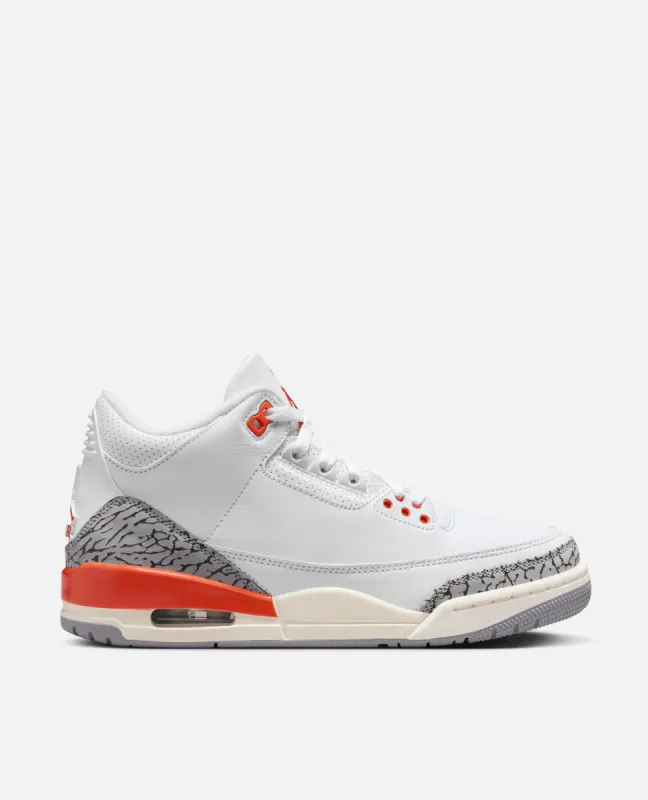 Nike WMNS Air Jordan 3 Retro SP (White/Cosmic Clay-Sail-Cement Grey) sold by Patta
