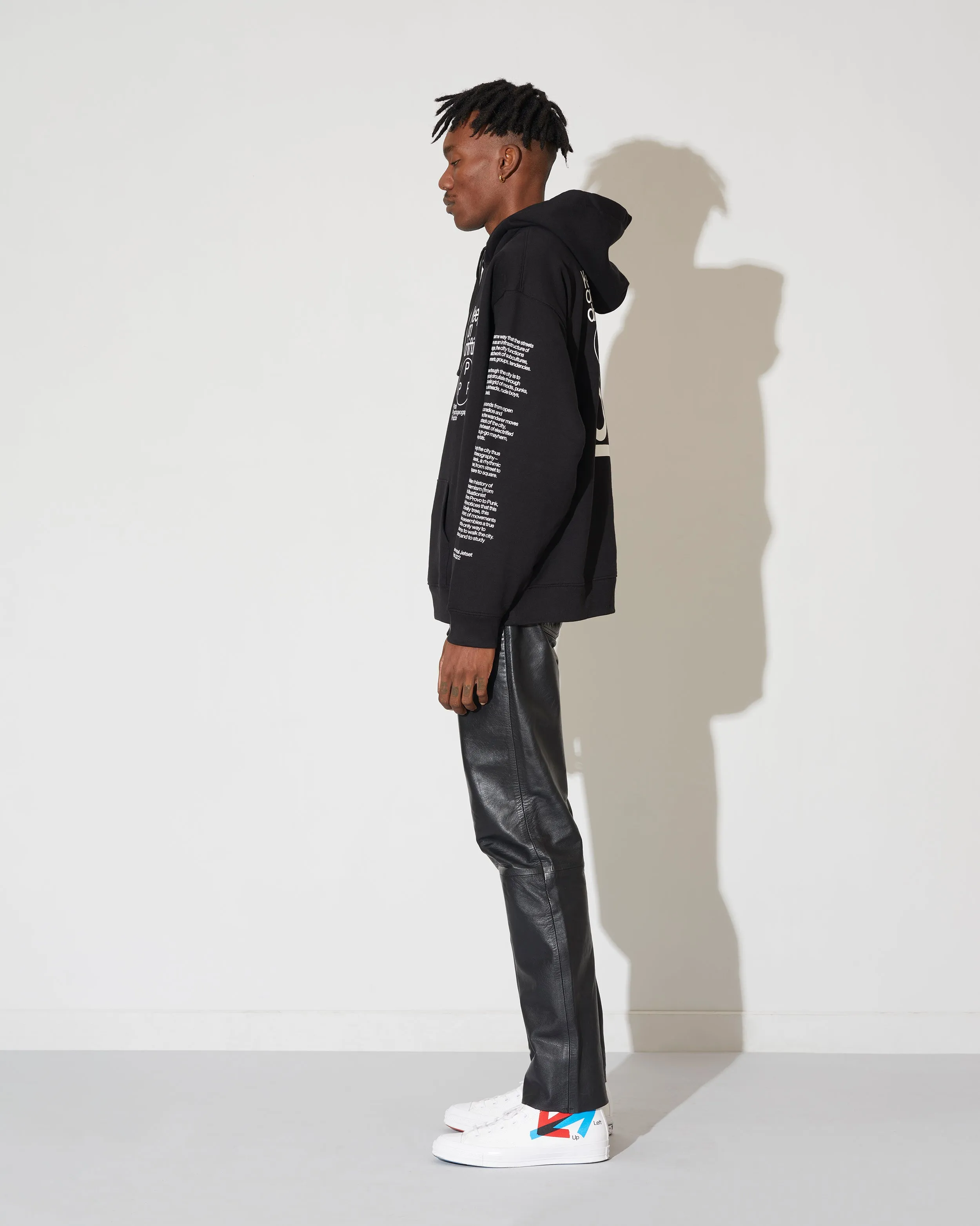 Patta x Experimental Jetset Boxy Hooded Sweater (Black) sold by Patta product image thumbnail 4