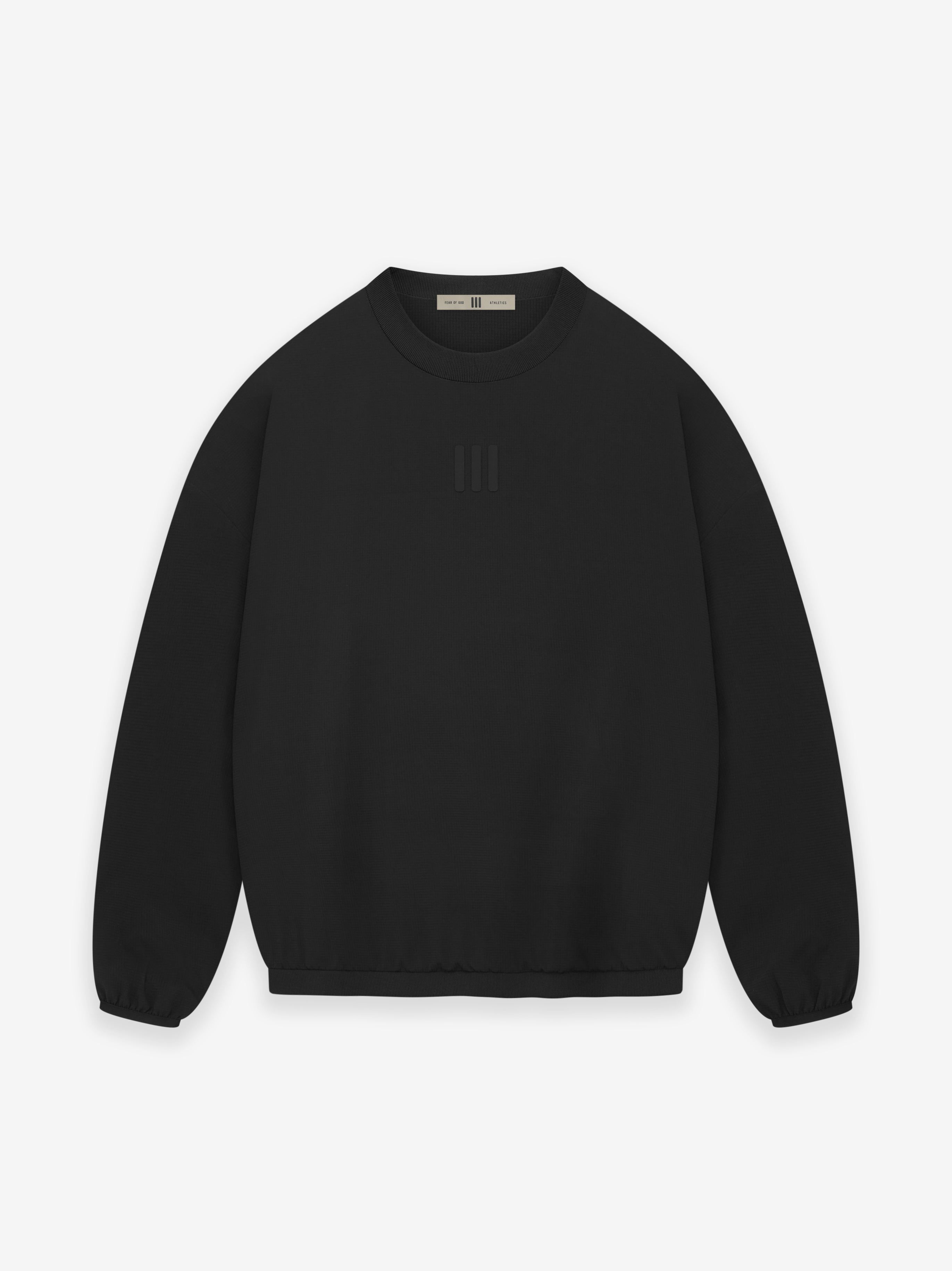 adidas Athletics Crew Shirt Fear of God (Black) sold by Patta