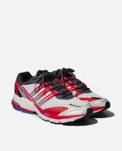 adidas Supernova Cushion 7 (Grey Five/Crystal White/Vivid Red) sold by Patta