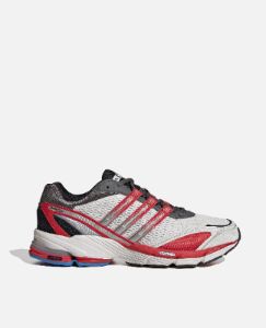adidas Supernova Cushion 7 (Grey Five/Crystal White/Vivid Red) sold by Patta
