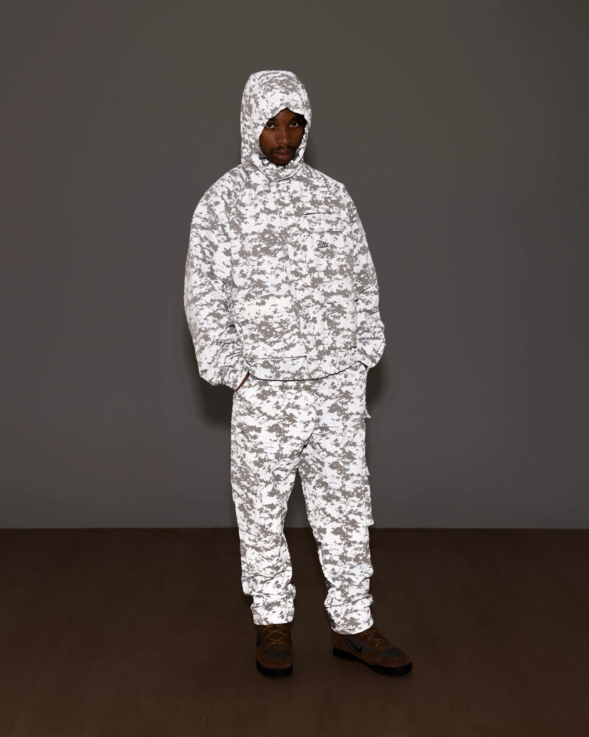 Patta Digi Camo Reflective Jacket (Wild Dove) sold by Patta product image thumbnail 3