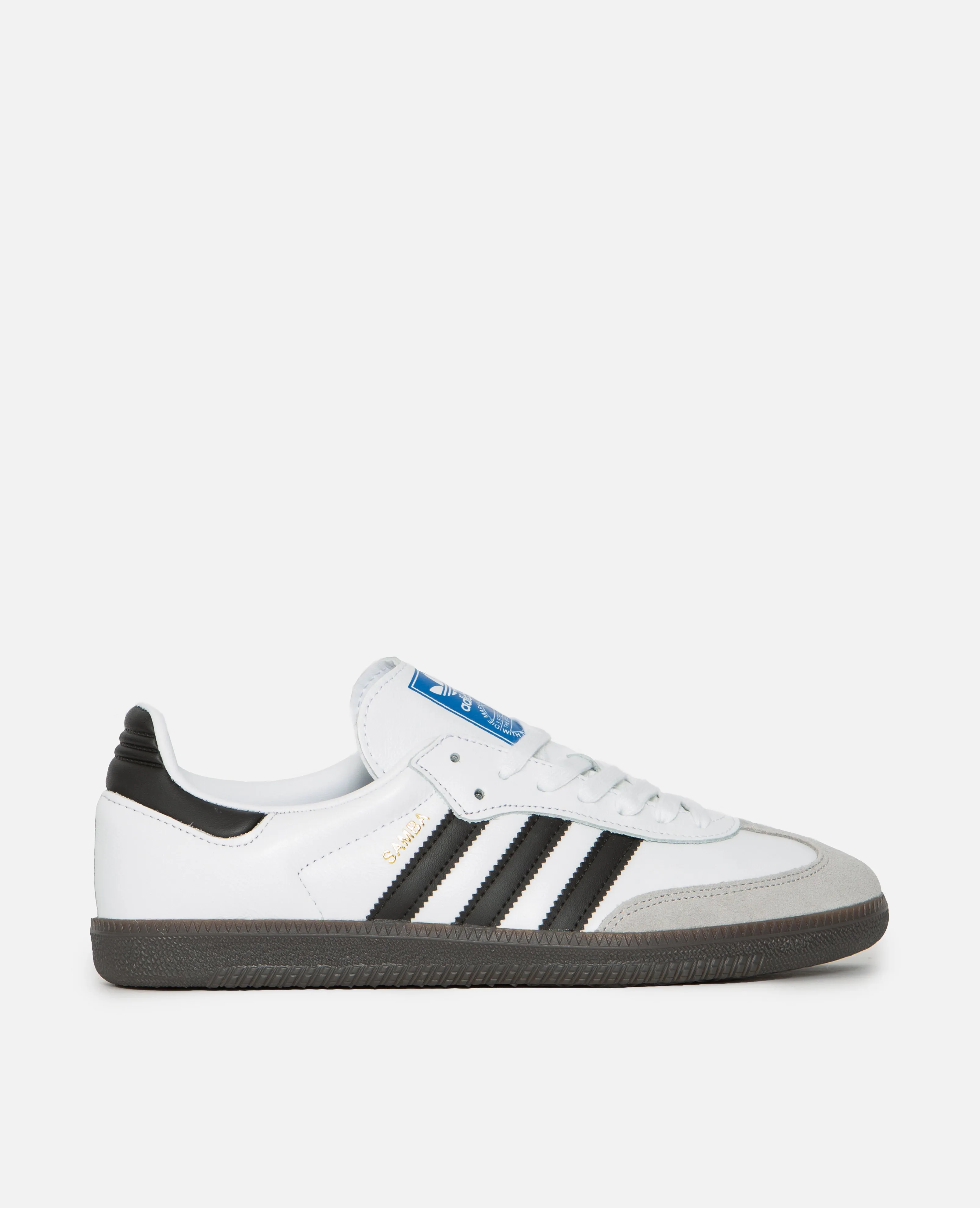 adidas Samba OG (White/Core Black/Clear Granite) sold by Patta