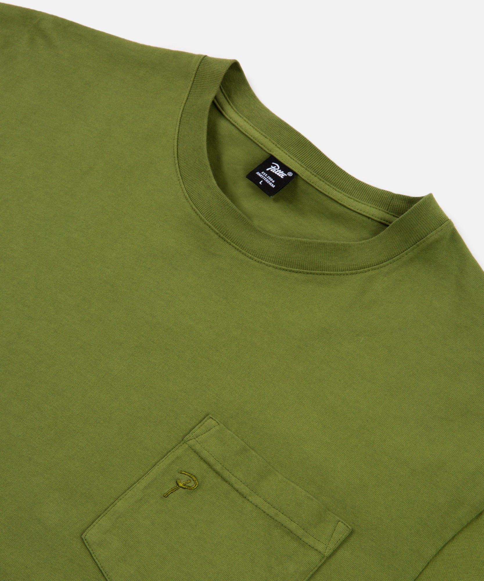 Patta Basic Pocket T-Shirt (Calliste Green) sold by Patta product image thumbnail 2