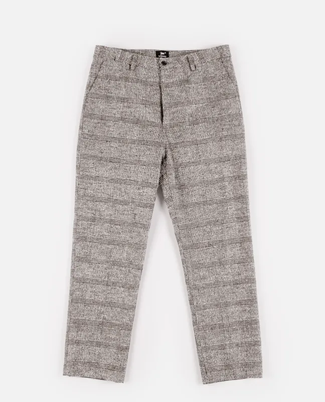 Patta Pow Check Suit Pants (Dark Gull Gray/Black) sold by Patta