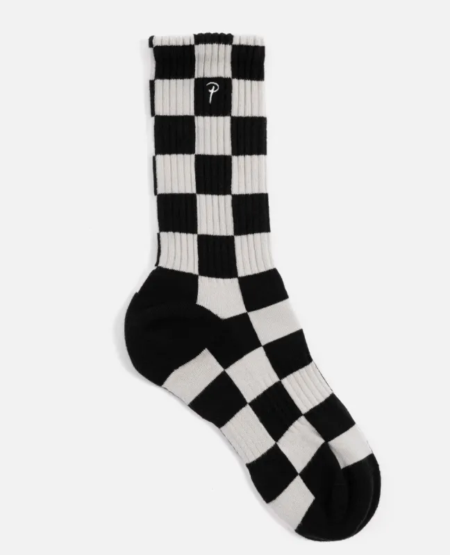 Patta Two Tone Sport Socks 1-Pack (Black/Sea Salt) sold by Patta