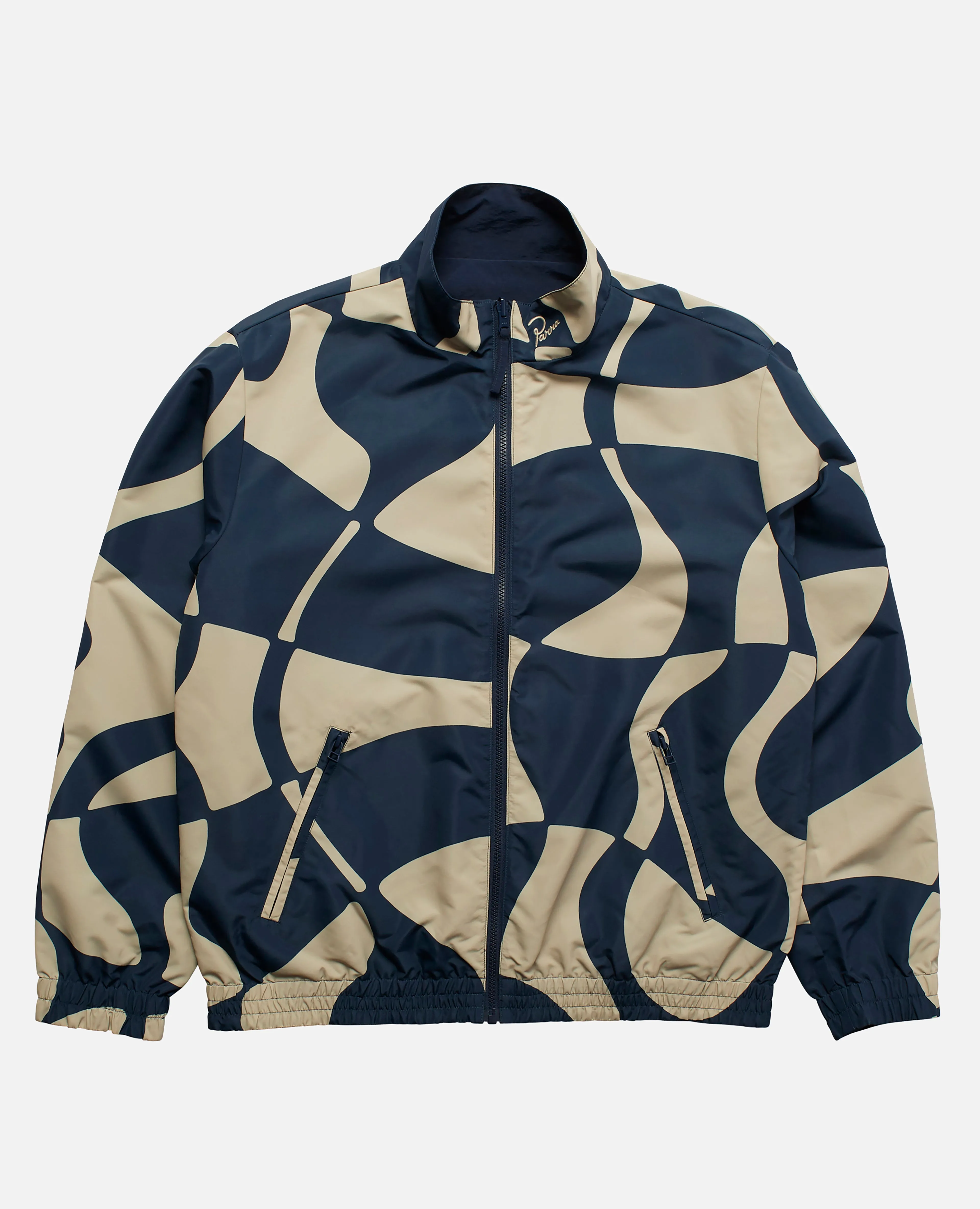 byParra Zoom Winds Reversible Track Jacket (Navy Blue) sold by Patta