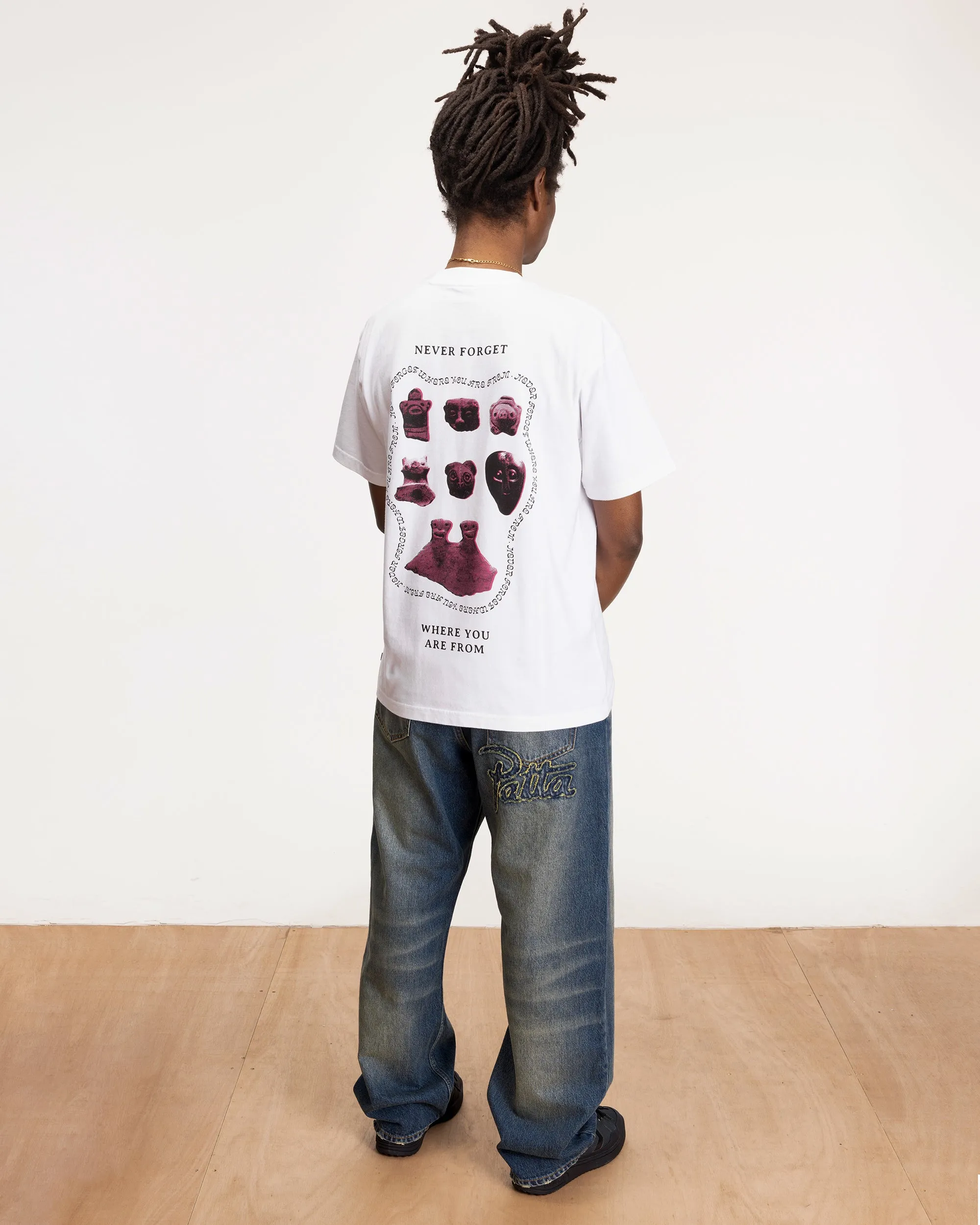 Patta Ancestors T-Shirt (White) sold by Patta product image thumbnail 3